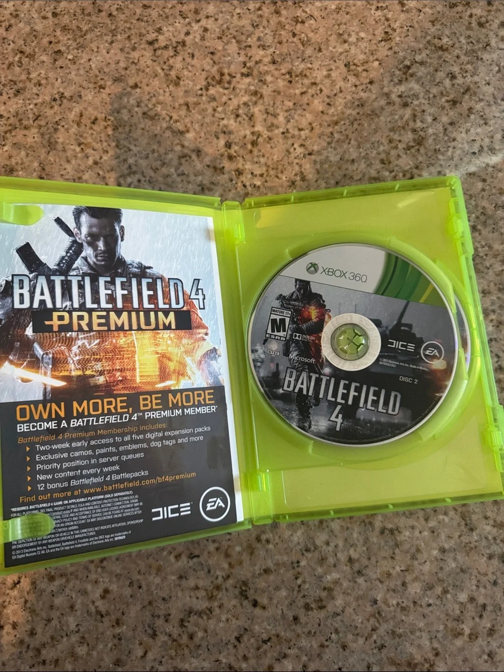 Battlefield 3 & Battlefield 4 Game Set - Green Cases